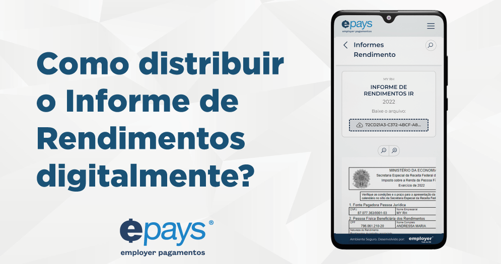 Informe de Rendimentos Imposto de Renda IR